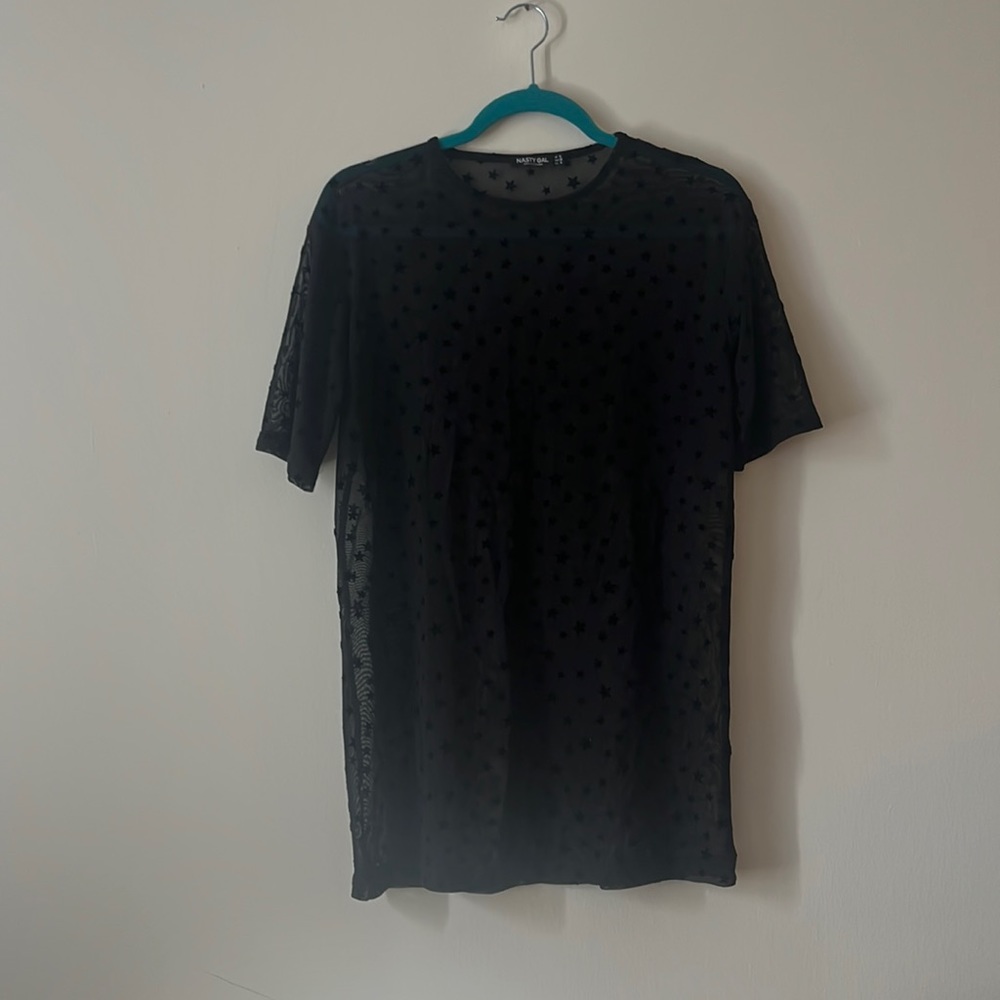 Completely mesh coverup/dress